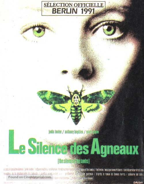 the silence of the lambs french movie poster